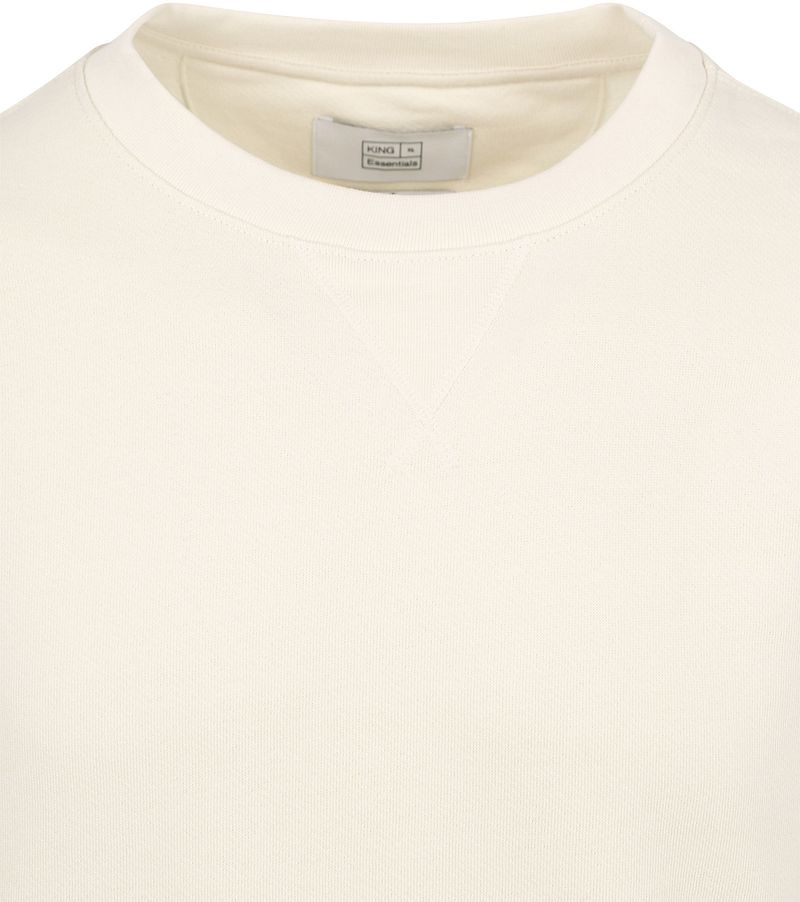 KING Essentials The George Sweater Ecru