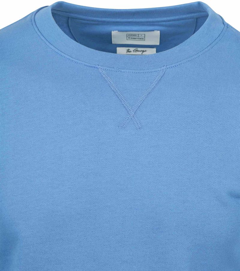 KING Essentials The George Sweater Mid Blauw