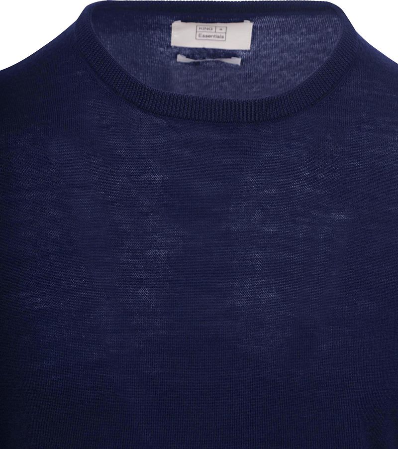 KING Essentials The John Pullover Merino Navy