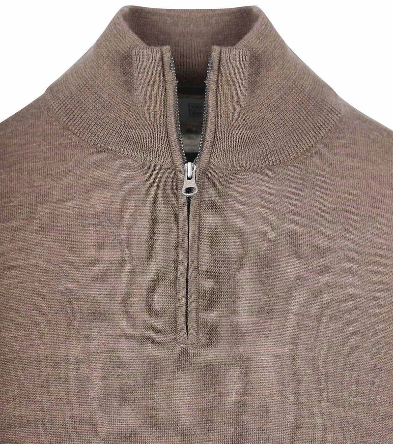 KING Essentials The Michael Half Zip Pull Merino Bruin