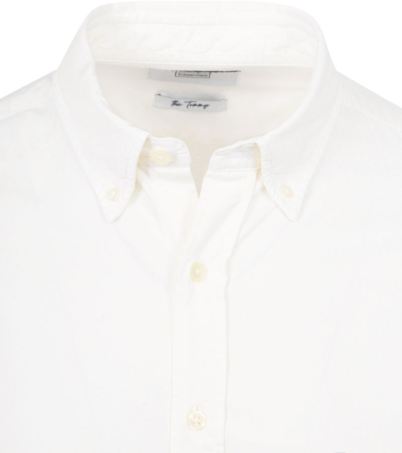 KING Essentials The Tommy Oxford Overhemd Wit