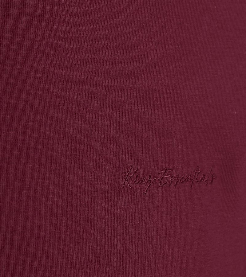 KING Essentials The Shawn T-Shirt Burgundy