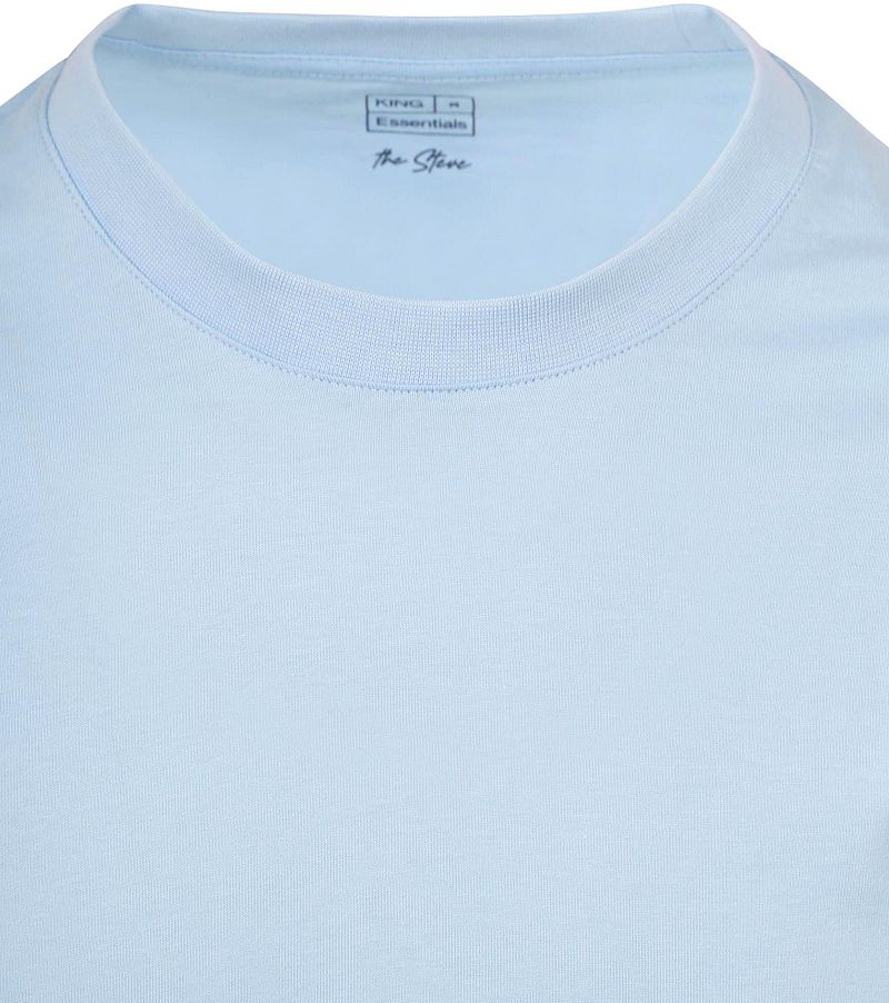 KING Essentials The Steve T-Shirt Lichtblauw