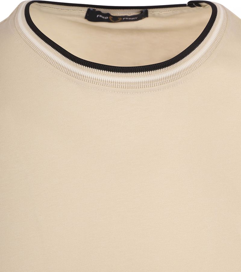 Fred Perry Twin Tipped T-shirt Beige