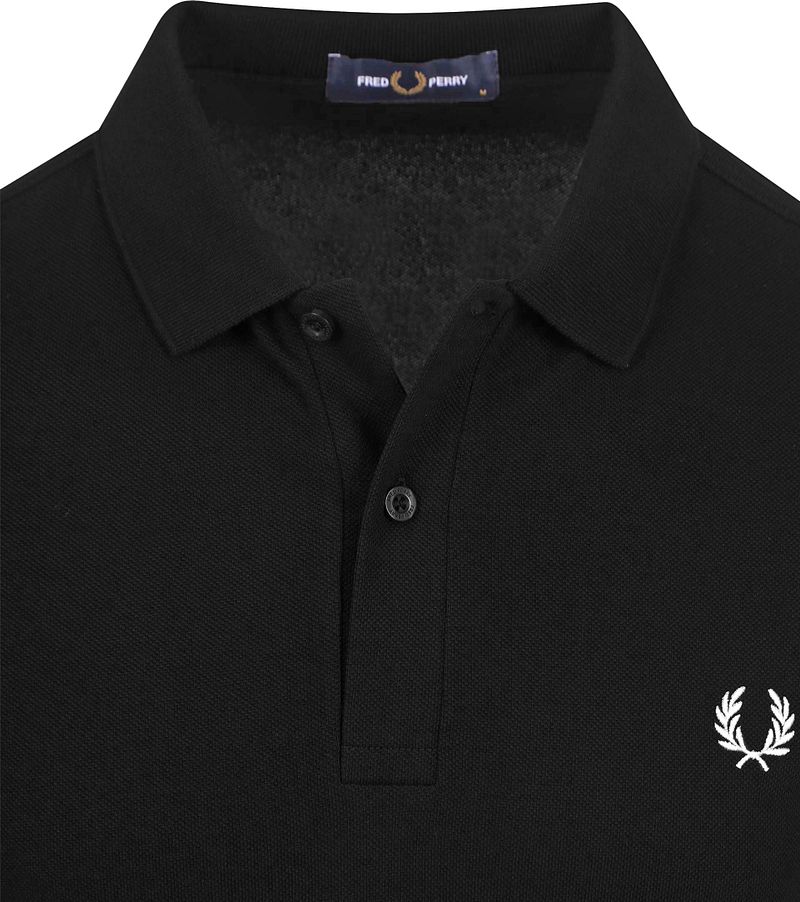 Fred Perry Polo Plain Zwart