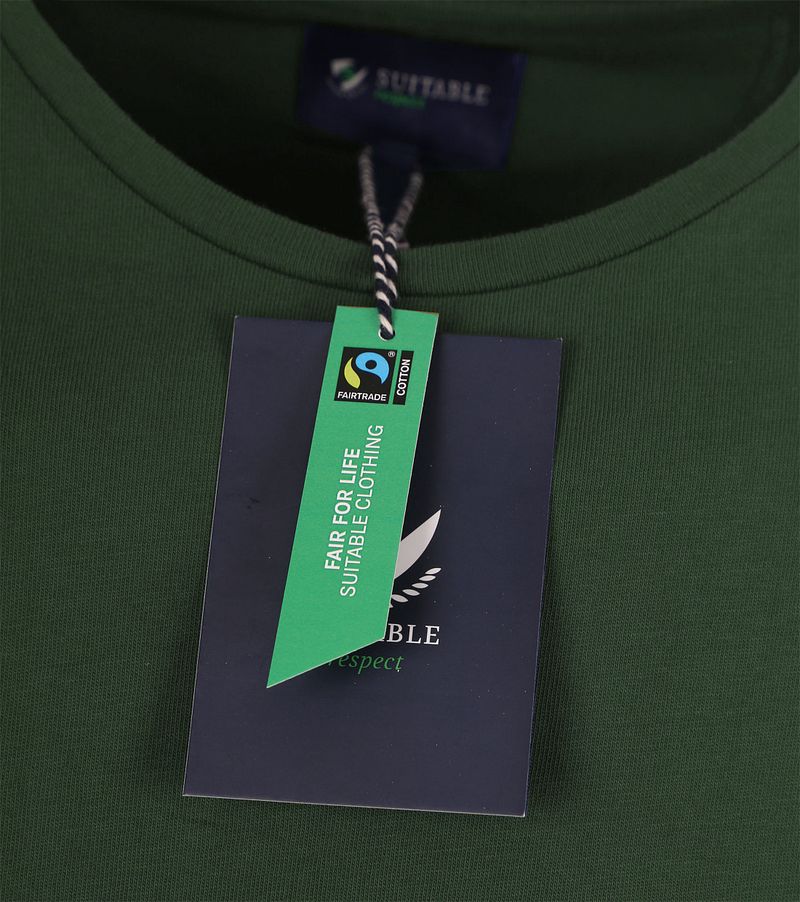 Suitable Respect T-shirt Jim Donkergroen
