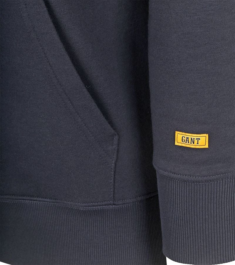 Gant Hoodie Graphic Logo Navy