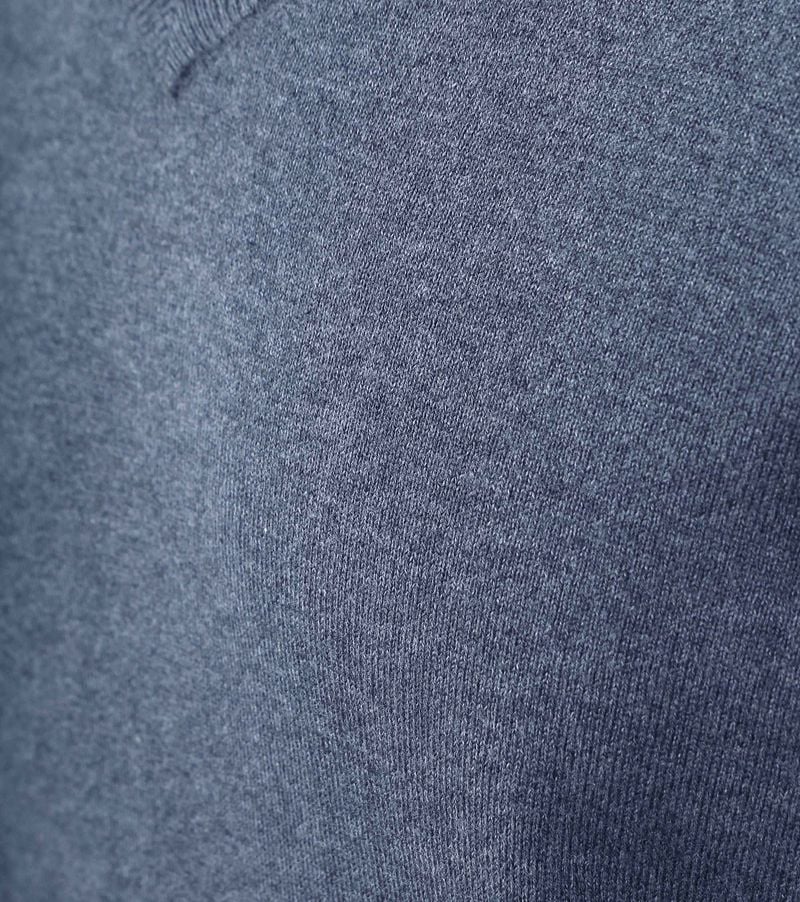 Steppin' Out Pullover Cashmere V-Ausschnitt Kobaltblau - Größe M günstig online kaufen