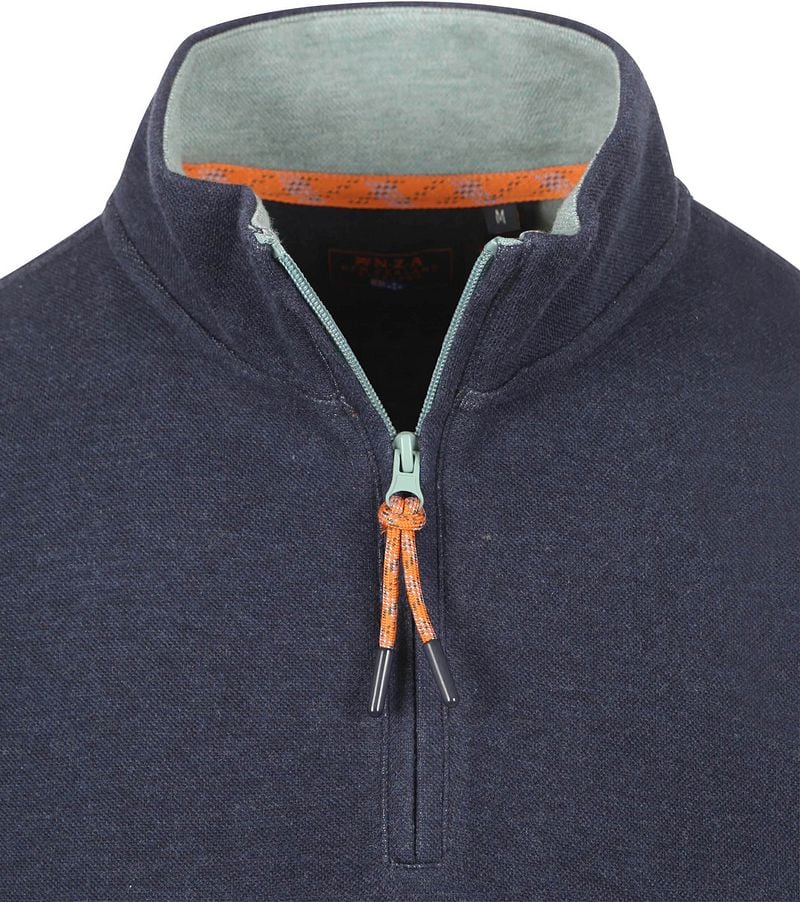 NZA Half Zip Pullover Samuel Navy - Größe 3XL günstig online kaufen