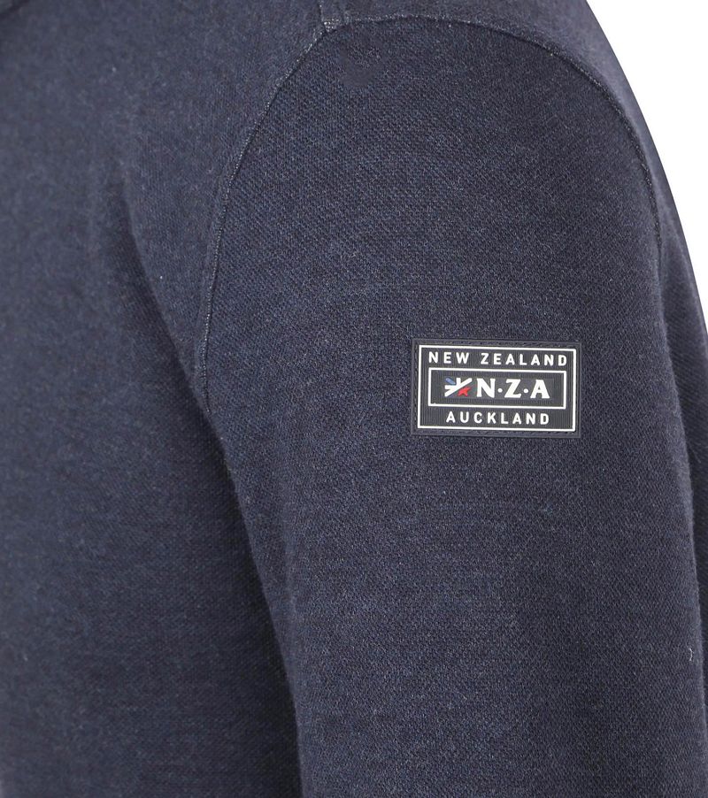 new zealand auckland NZA Half Zip Trui Samuel Navy