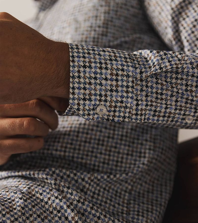 State of Art Overhemd Houndstooth Multicolour
