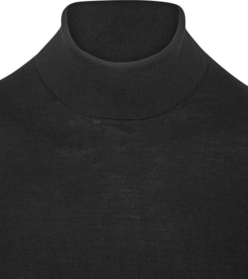 Suitable Merino Rollkragen Schwarz - Größe S günstig online kaufen