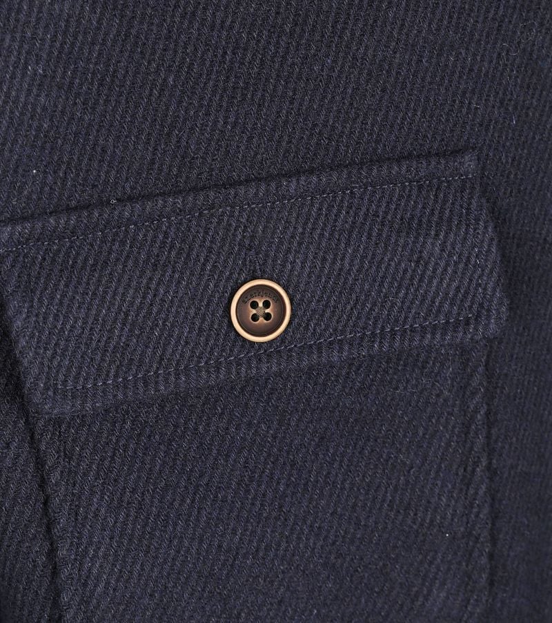 Anerkjendt Hemdjacke Hanky Wool Blend Navy - Größe XL günstig online kaufen