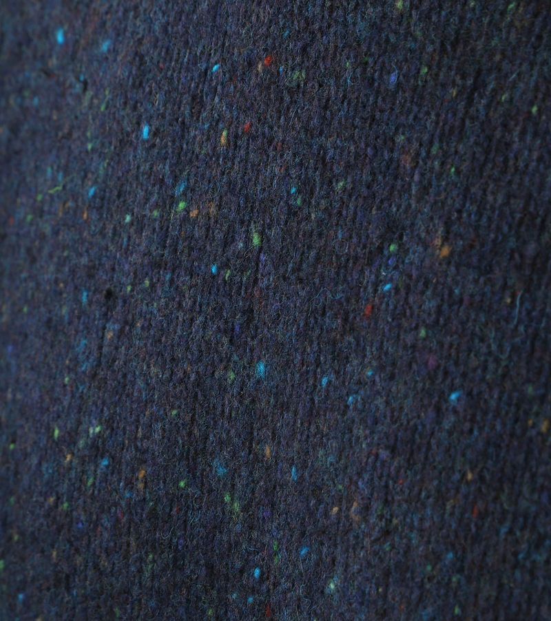 Suitable Trui Tweed Wol Blend Navy