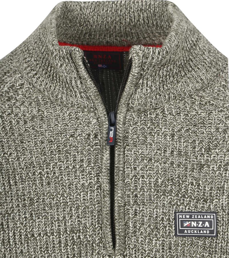 new zealand auckland NZA Half Zip Trui Drake Groen