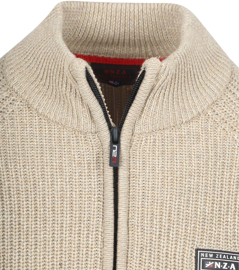 new zealand auckland NZA Half Zip Trui Drake Ecru
