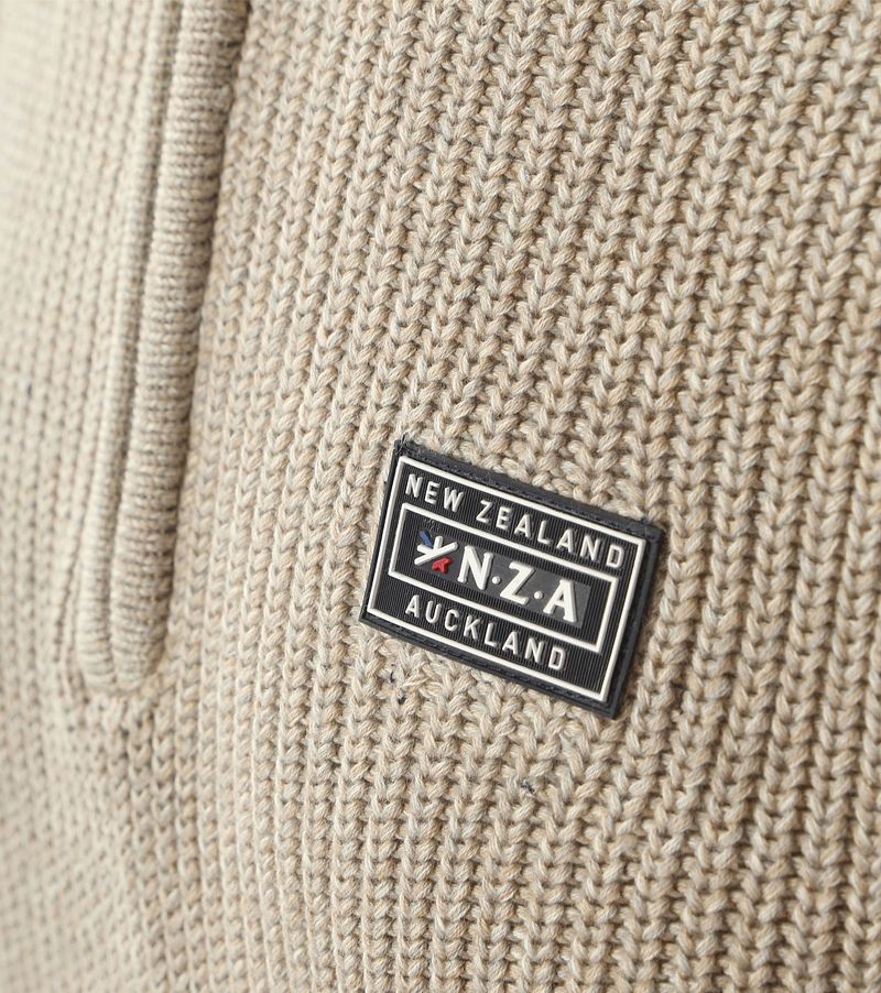 new zealand auckland NZA Half Zip Trui Drake Ecru