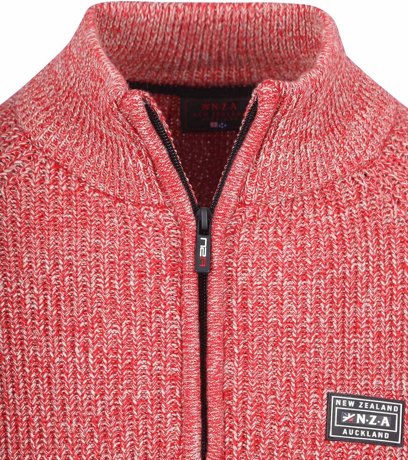 NZA Half Zip Pullover Drake Rot - Größe L günstig online kaufen