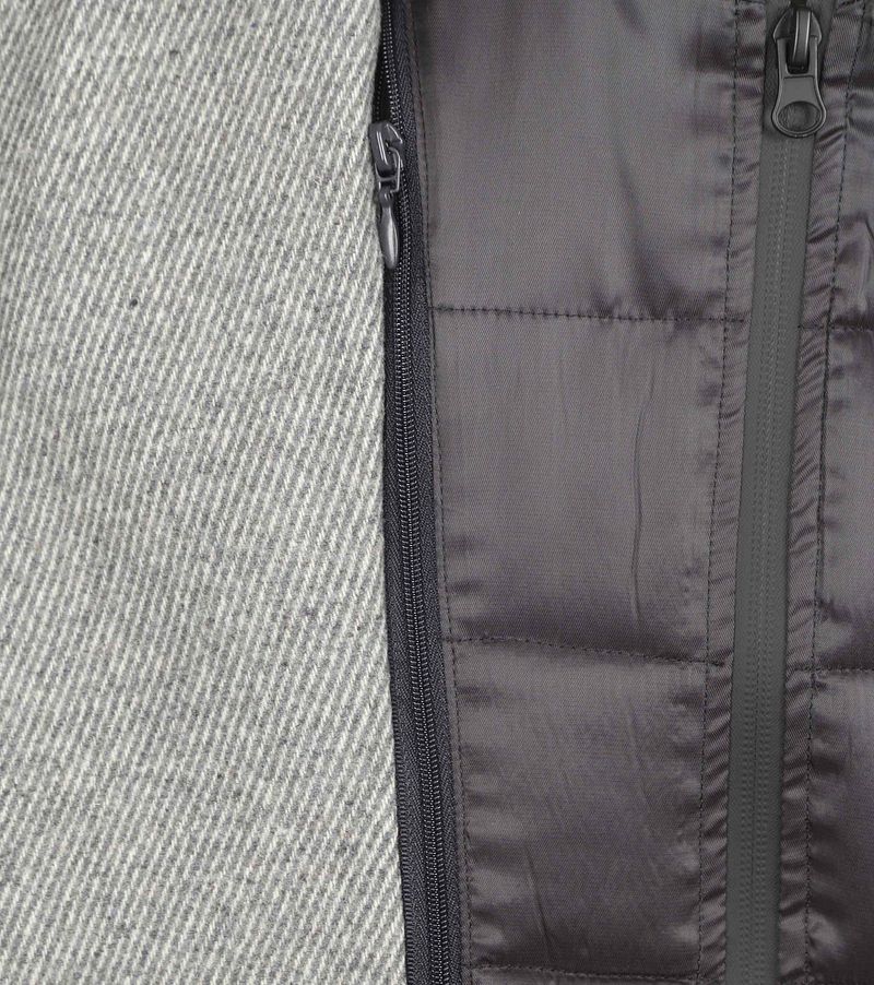 Suitable Coat Wol Twill Grijs