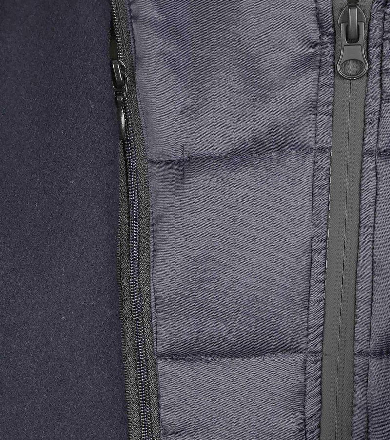 Suitable Coat Wol Twill Navy