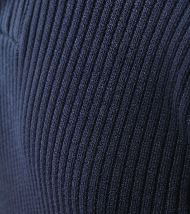 Suitable Mou Half Zip Trui Navy