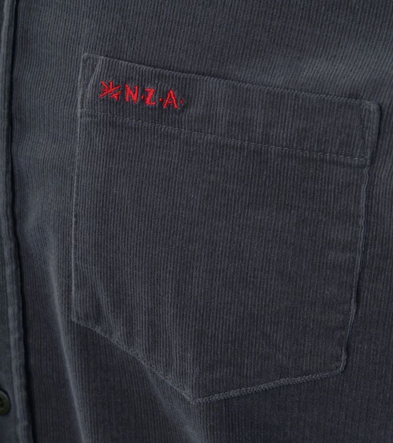 NZA Hemd Omar Fine Corduroy Navy - Größe XL günstig online kaufen