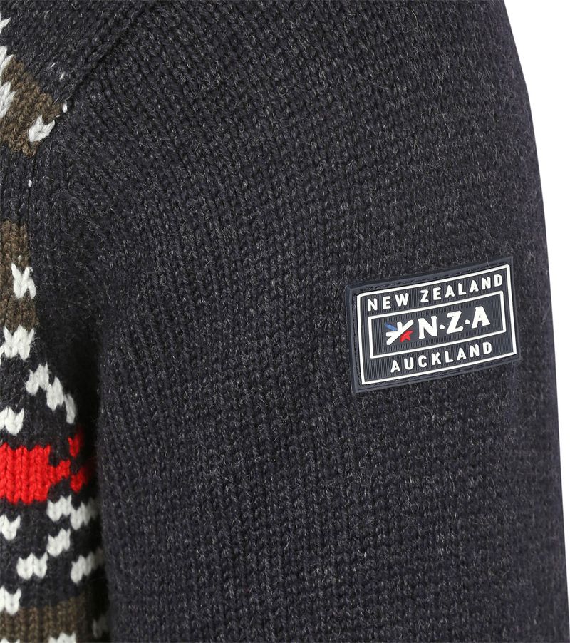 new zealand auckland NZA Half Zip Trui Jace Navy