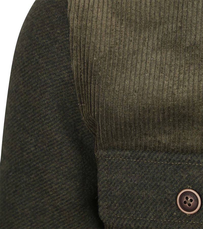 Anerkjendt Overshirt Akoscar Corduroy Mix Olivine