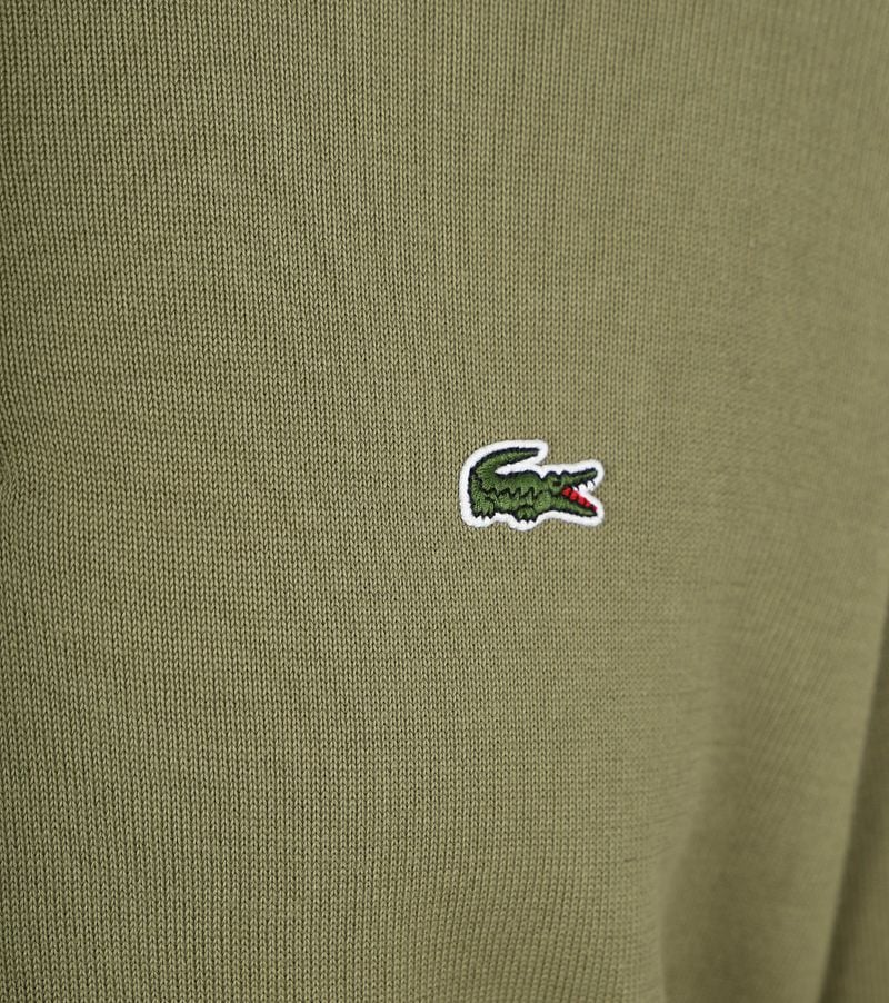 Lacoste Pullover Zipper Khaki - Größe 3XL günstig online kaufen