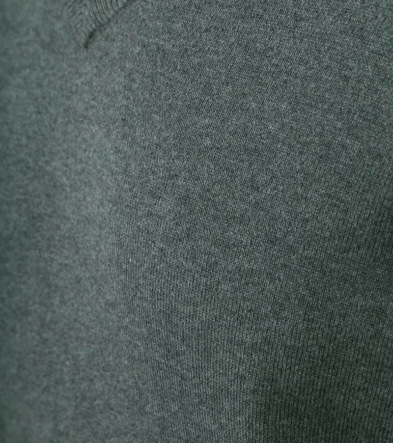 Steppin' Out Pullover Cotton Cashmere V-Ausschnitt Dunkelgrün - Größe M günstig online kaufen