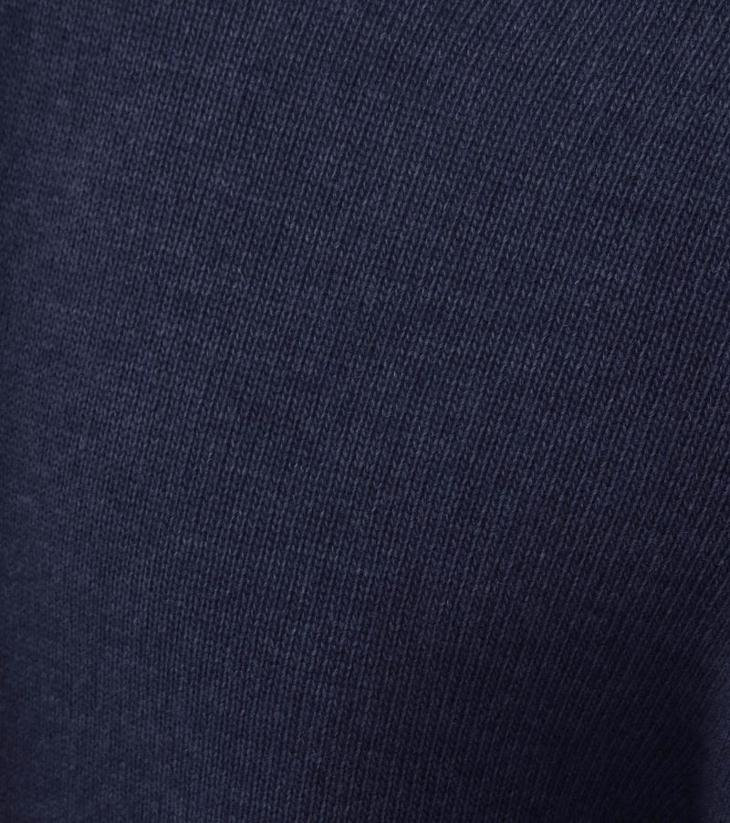 Suitable Lammwolle Pullover Rundhals Navy - Größe M günstig online kaufen