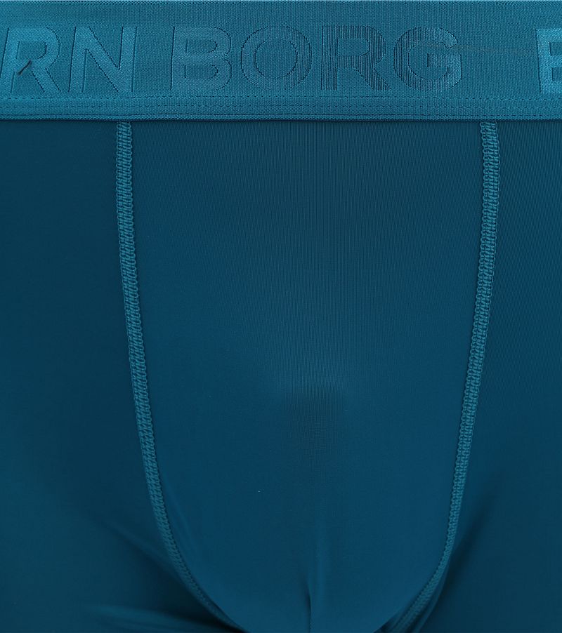Bjorn Borg Performance Boxers 2-Pack Zwart Petrol