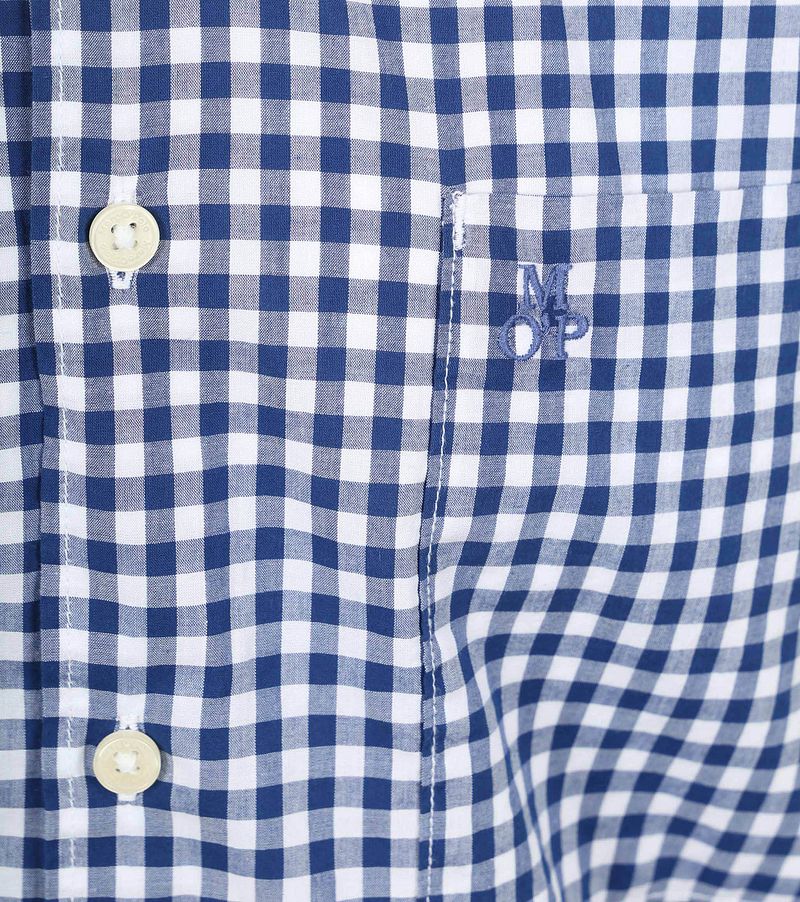 Marc O'Polo Overhemd Ruiten Blauw
