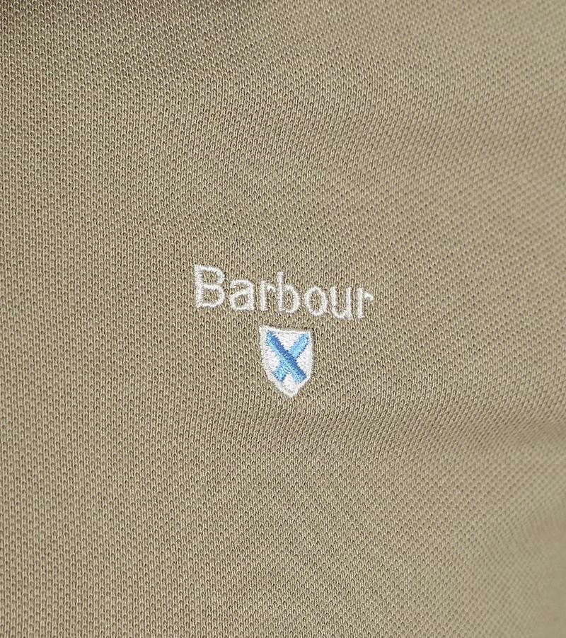 Barbour Pique Poloshirt Dusty Grün - Größe XXL günstig online kaufen