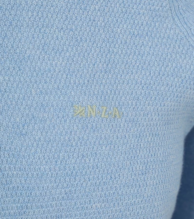 NZA Half Zip Pullover Ralph Hellblau - Größe L günstig online kaufen