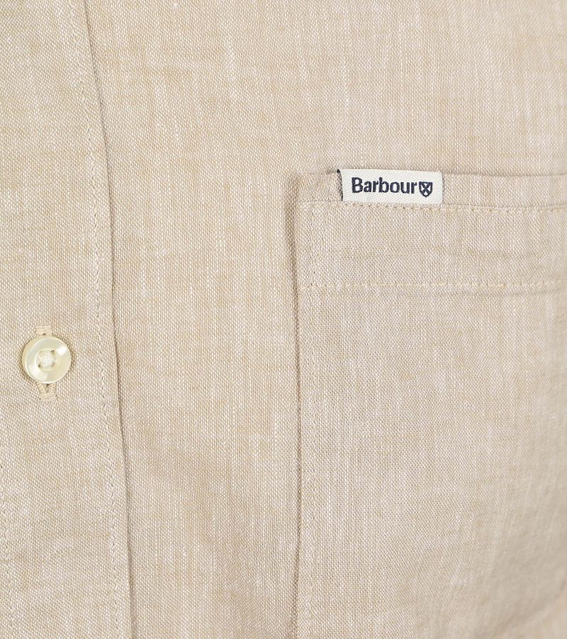 Barbour Shirt Nelson Tailored Stone Beige - Größe XXL günstig online kaufen