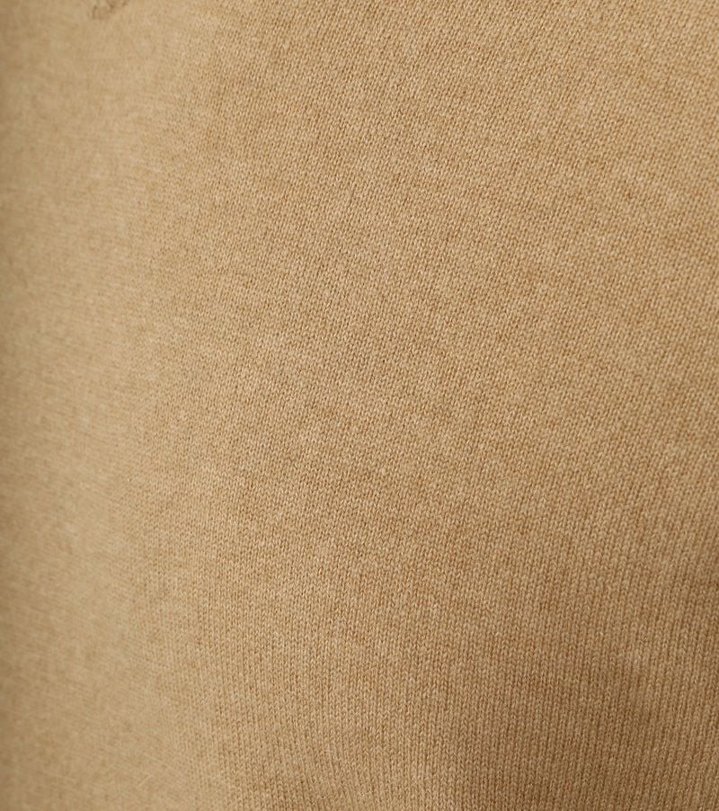 Steppin' Out Pullover V-Ausschnitt Merinowolle Beige - Größe 3XL günstig online kaufen