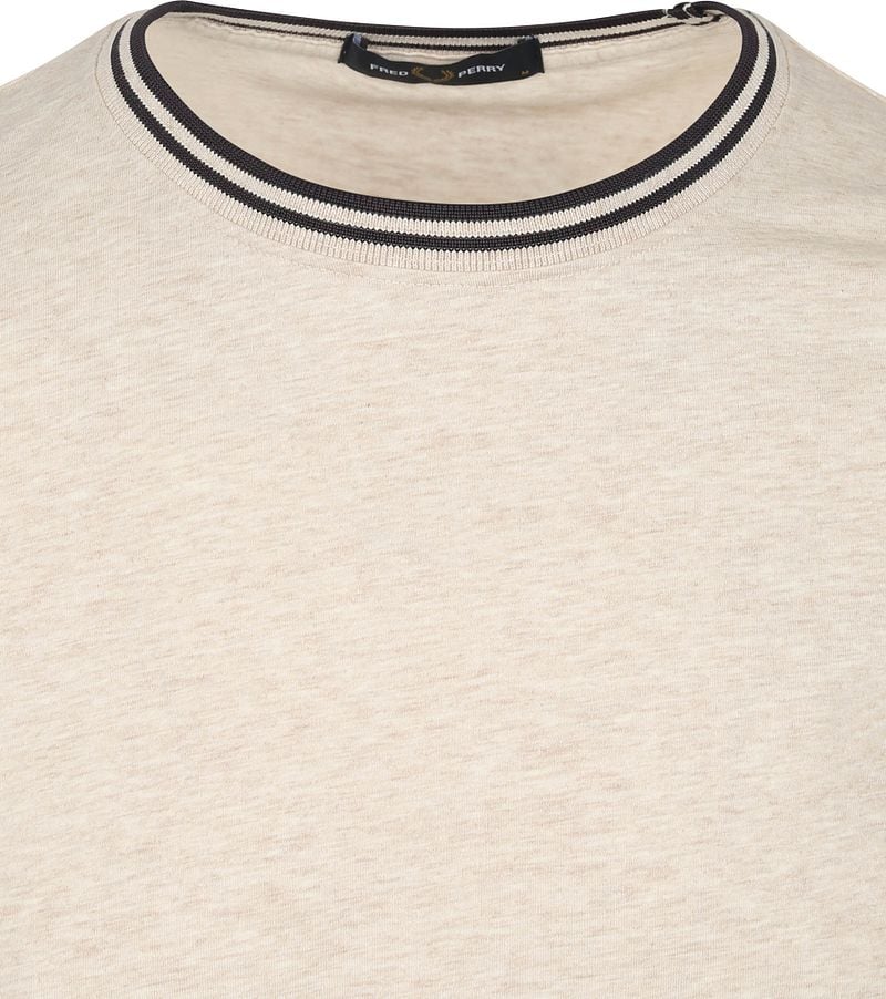 Fred Perry T-Shirt M1588 Greige W50 - Größe 3XL günstig online kaufen