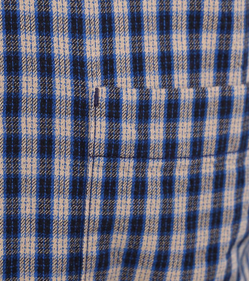 Marc O'Polo Hemd Kariert Dunkelblau  - Größe XXL günstig online kaufen