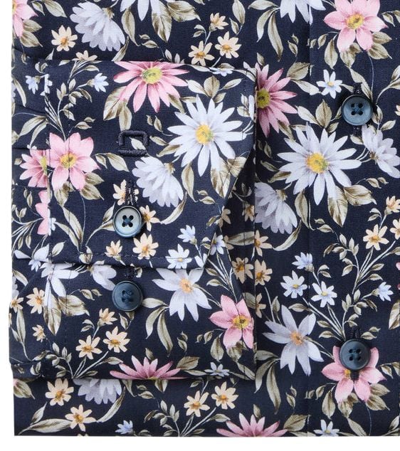 Olymp Luxor Bunter Blumendruck  - Größe 44 günstig online kaufen