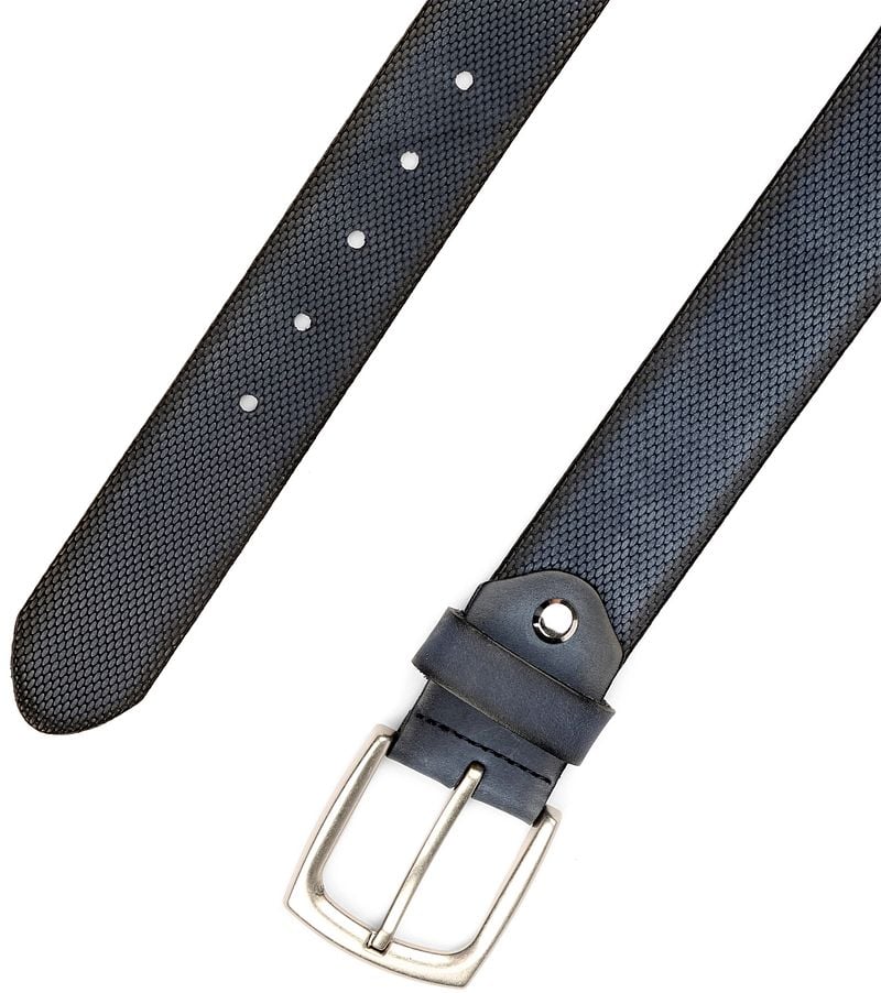 Suitable Ledergürtel Leder Blau - Größe 95 günstig online kaufen