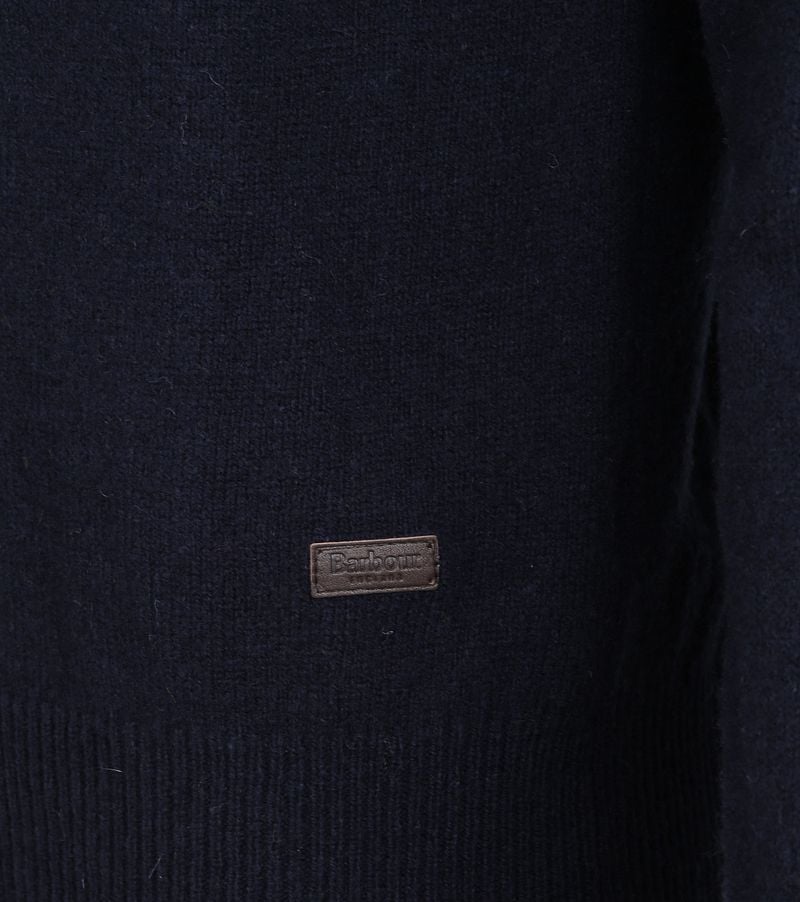 Barbour Cardigan Patch Navy - Größe XL günstig online kaufen