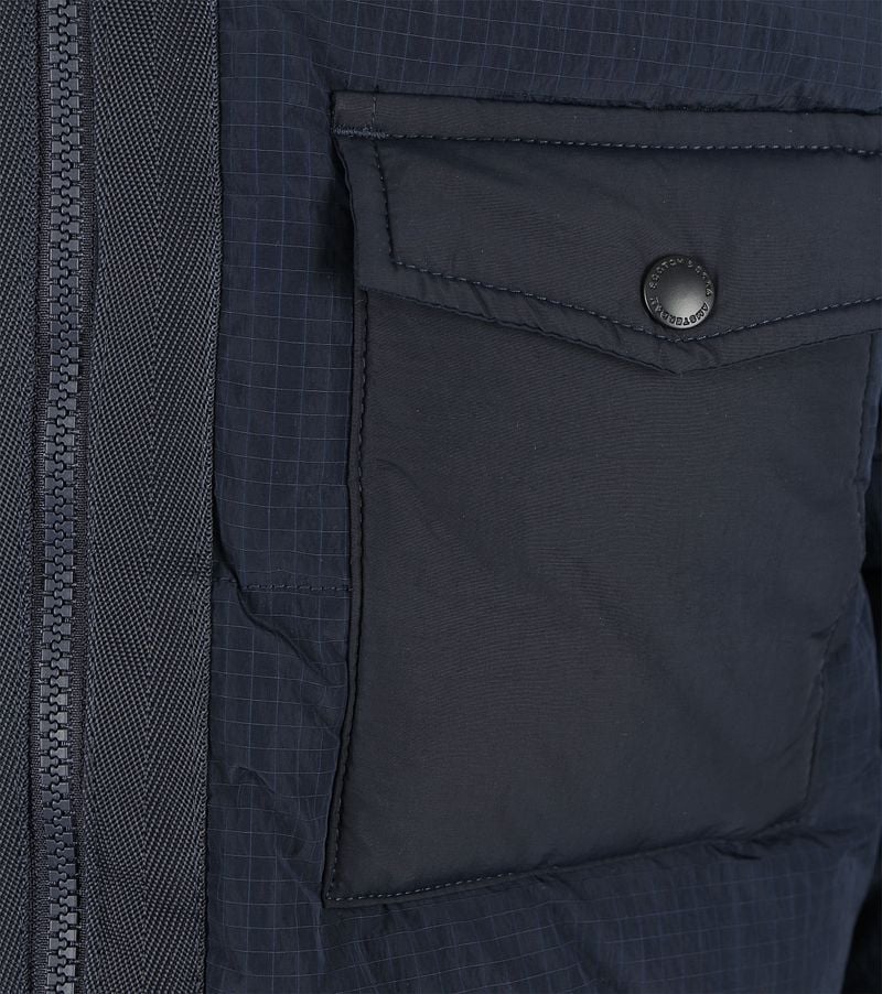 Scotch & Soda Puffa Jacke Blau - Größe XL günstig online kaufen