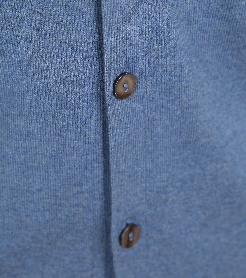 Steppin' Out Strickjacke Cotton Cashmere Blau - Größe 3XL günstig online kaufen