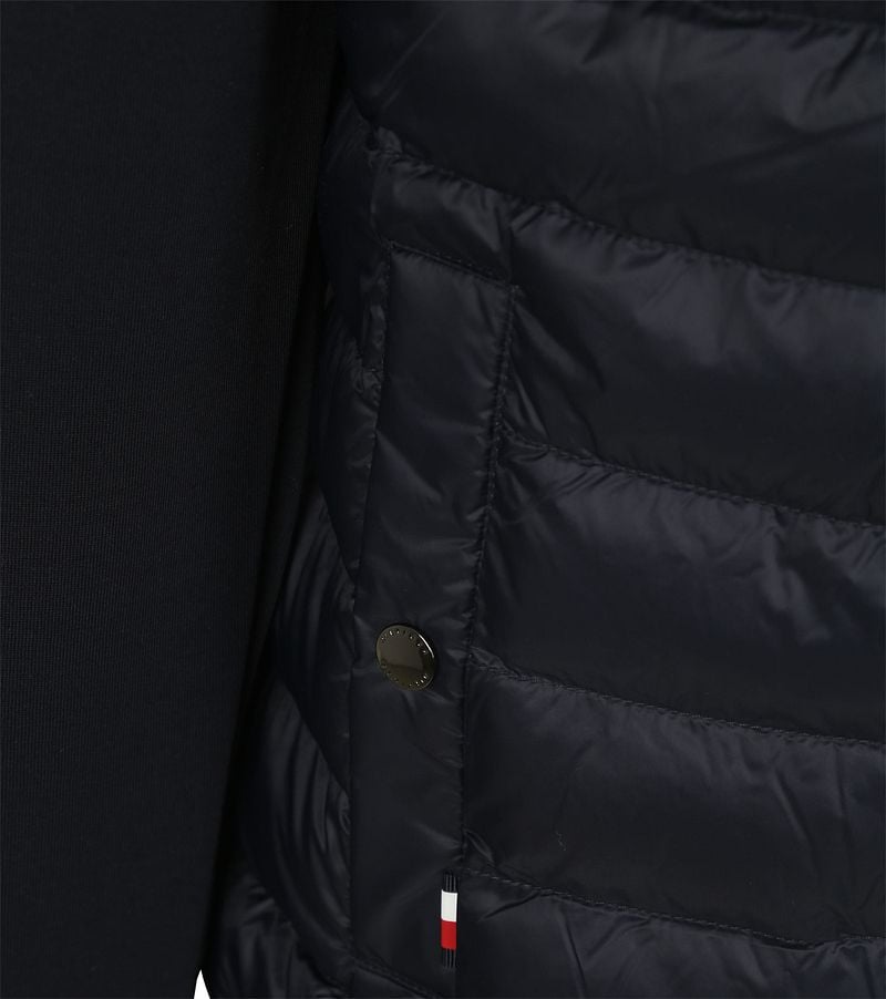 Tommy Hilfiger Cardigan Mix Media Jacket Navy - Größe XL günstig online kaufen