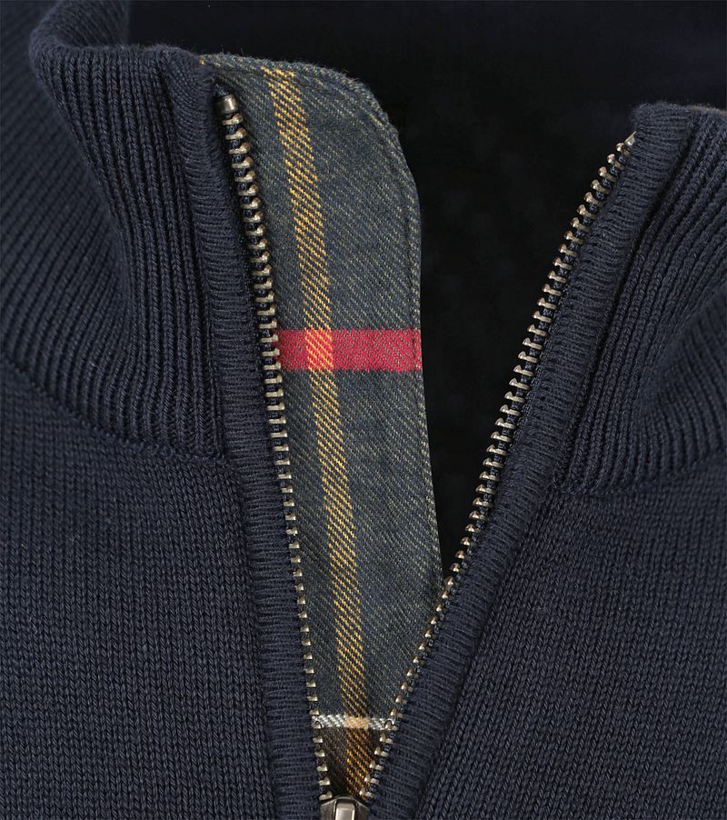 Barbour Half Zip Pullover Navy - Größe M günstig online kaufen