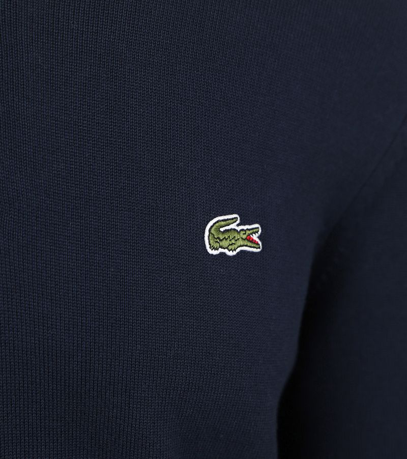 Lacoste Pullover Zipper Navy - Größe S günstig online kaufen