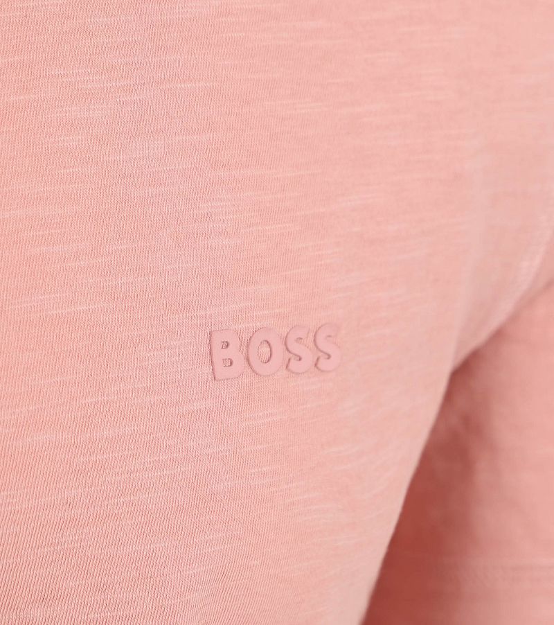 Boss T-shirt Tegood Roze