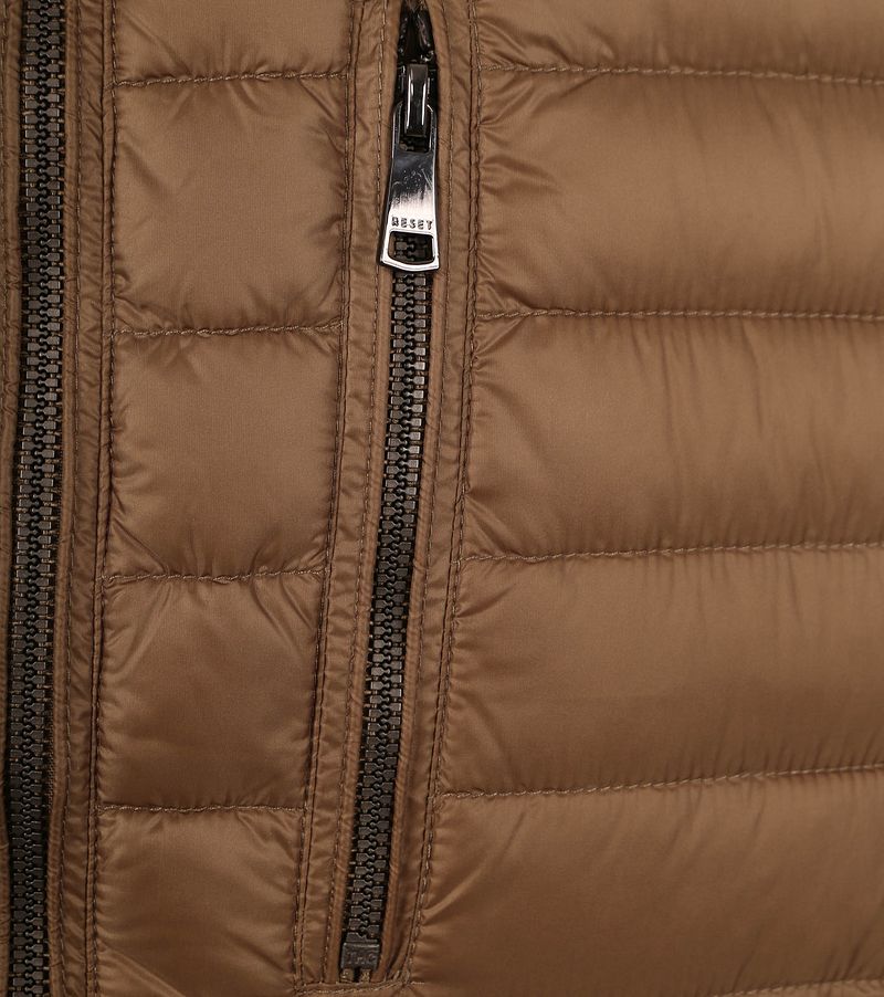 Reset Los Angeles Jacke Stone Braun - Größe L günstig online kaufen