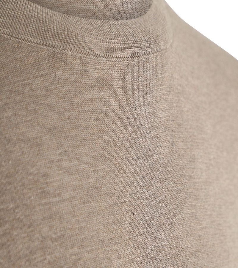 Profuomo Pullover Luxury Basic Taupe - Größe L günstig online kaufen